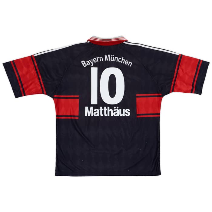 1997-99 Bayern Munich Home Shirt Matthaus #10 - 6/10 - (XXL)