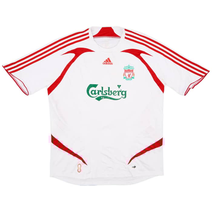 2007-08 Liverpool Away Shirt Alonso #14 - 5/10 - (XXL)