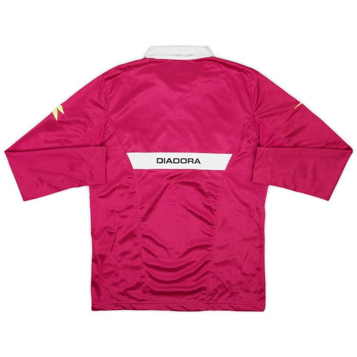 2012-13 Italy Diadora Referee L/S Shirt - 8/10 - (S)