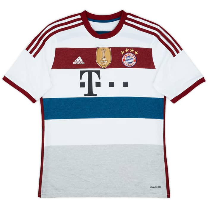 2014-15 Bayern Munich Away Shirt Lewandowski #9 - 5/10 - (XL.Boys)
