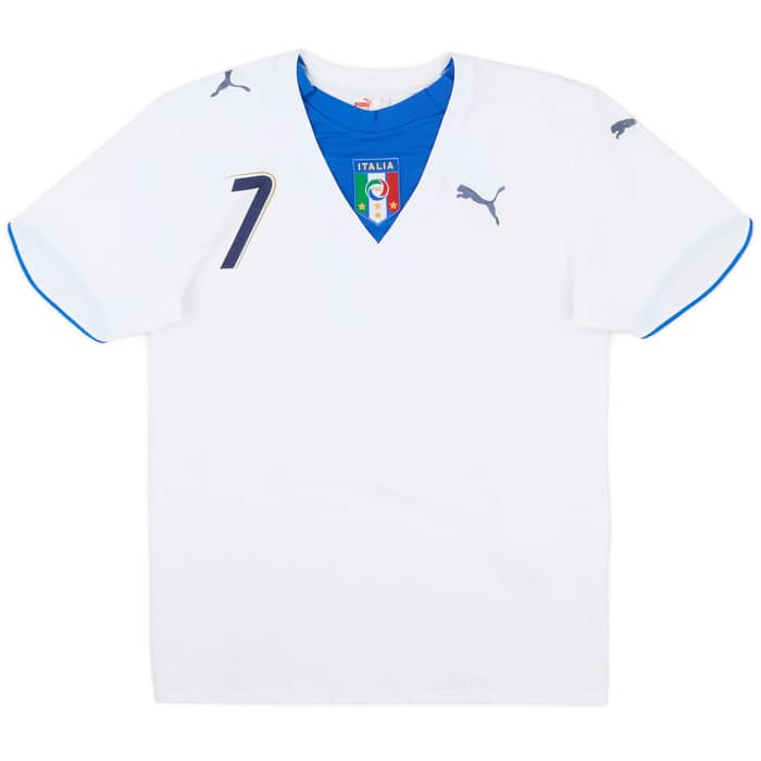 2006 Italy Away Shirt Del Piero #7 - 7/10 - (M)