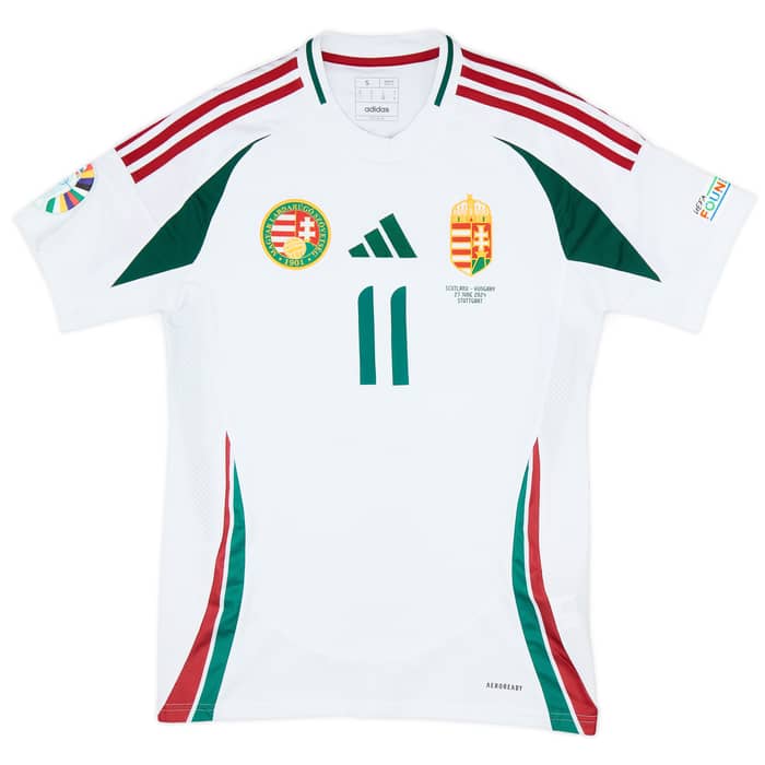 2024 Hungary Match Issue European Championship Away Shirt Kerkez #11