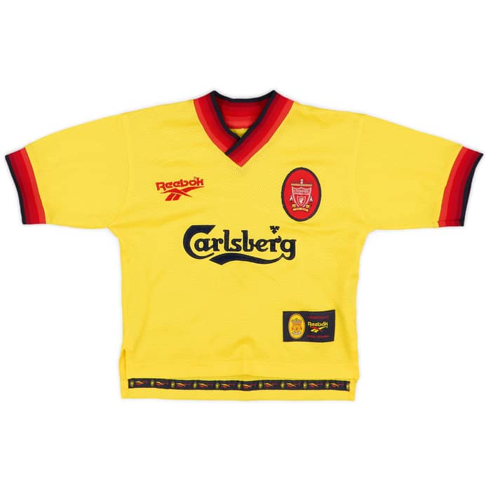 1997-99 Liverpool Away Shirt Owen #10 - 6/10 - (5-6 Years)