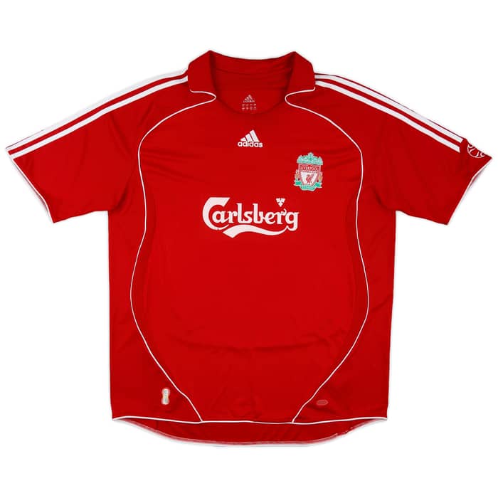 2006-08 Liverpool Home Shirt Alonso #14 - 6/10 - (XXL)