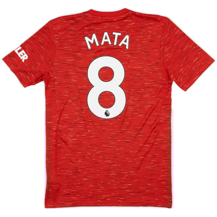 2020-21 Manchester United Home Shirt Mata #8 - 9/10 - (M)
