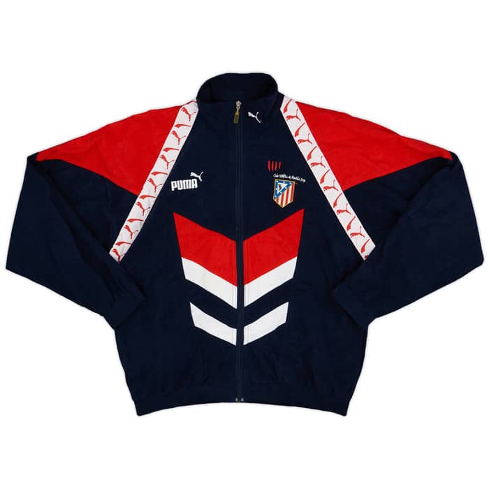 1996-98 Atletico Madrid Puma Track Jacket - 8/10 - (L)