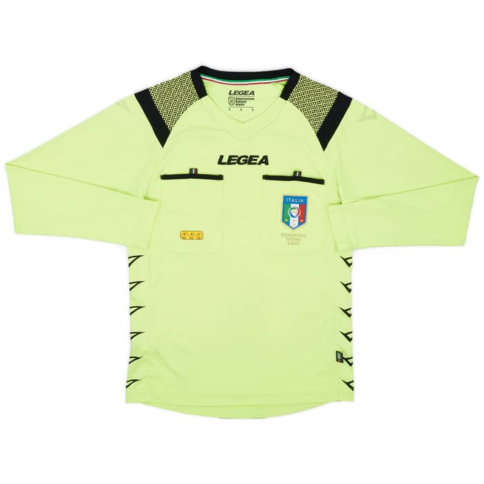 2022-23 Italy Legea Referee L/S Shirt - 6/10 - (S)