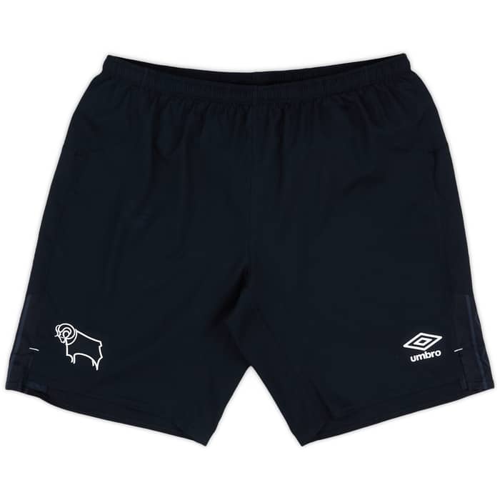 2020-21 Derby County Umbro Training Shorts - 9/10