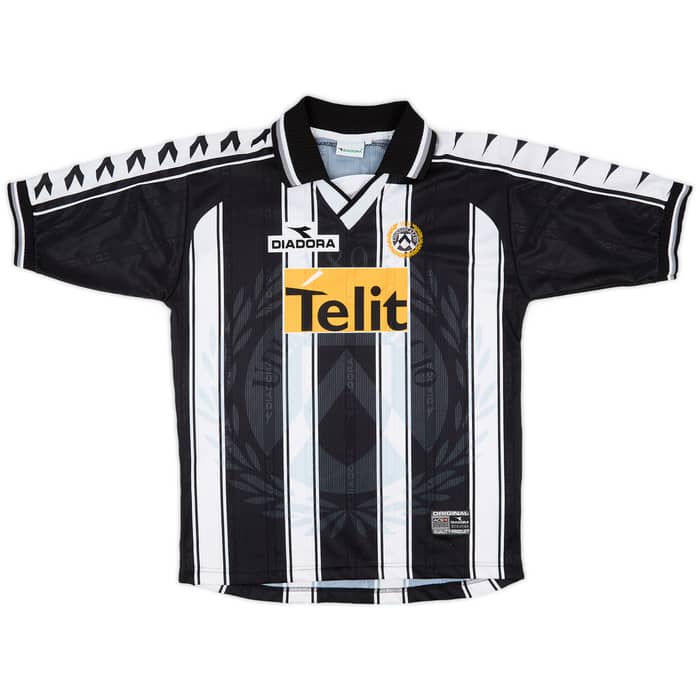 1999-00 Udinese Home Shirt Muzzi #20 - 9/10 - (XL)