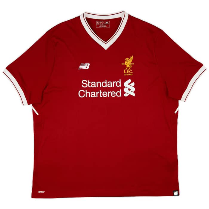 2017-18 Liverpool 125 Years Home Shirt Lovren #6 - 8/10 - (XXL)