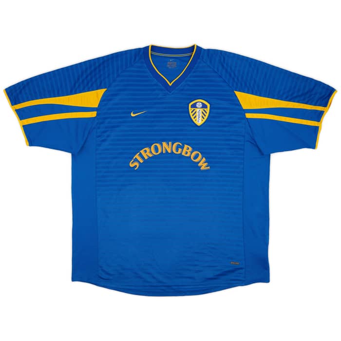2001-03 Leeds United Away Shirt Radebe #5 - 9/10 - (XXL)