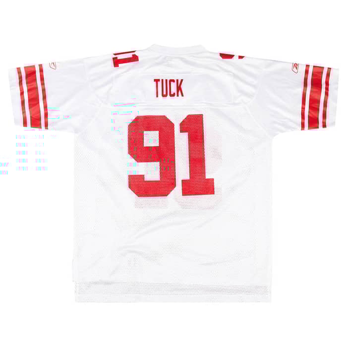 2008-11 New York Giants Tuck #91 Reebok On Field Jersey (Away) L