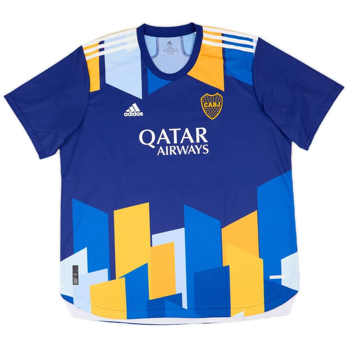 2021-22 Boca Juniors Authentic Third Shirt Vazquez #38 - 7/10 - (XXL)