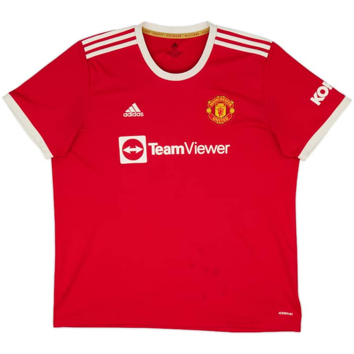 2021-22 Manchester United Home Shirt Ronaldo #7 - 6/10 - (XXL)