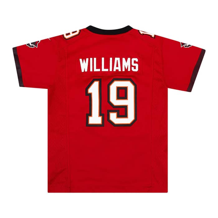2012-13 Tampa Bay Buccaneers Williams #19 Nike Game Jersey (Home) Y