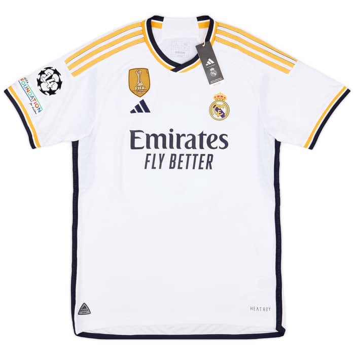 2023-24 Real Madrid Authentic Home CL Shirt Kroos #8
