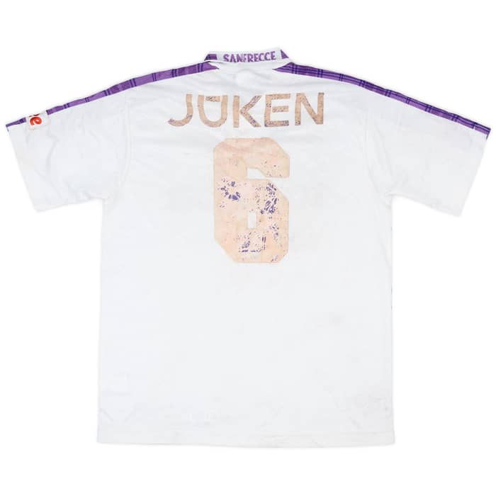 1996-97 Sanfrecce Hiroshima Match Issue Away Shirt #6 (Kojima)