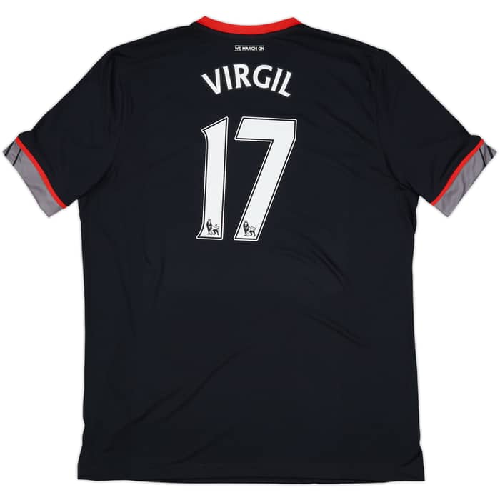 2016-17 Southampton Away Shirt Virgil #17 (3XL)