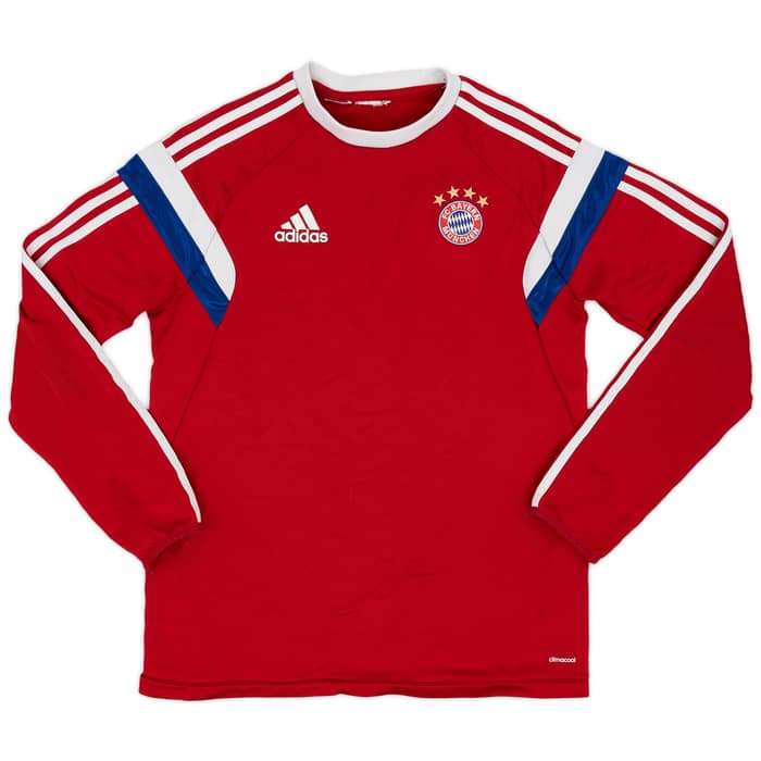 2015-16 Bayern Munich adidas Sweat Top - 5/10 - (XL.Boys)