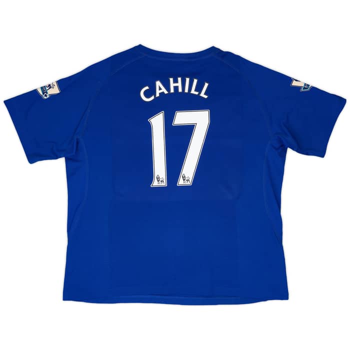 2010-11 Everton Home Shirt Cahill #17 - 8/10 - (XXL)
