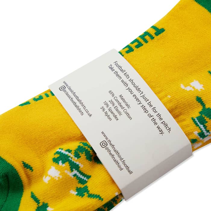 1992-94 Norwich Home Crew Socks