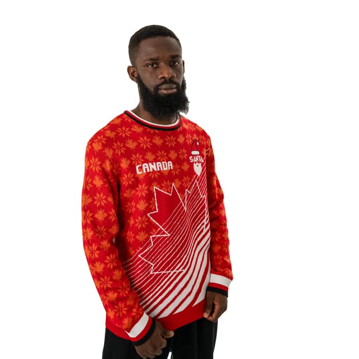 Canada Santa Christmas Jumper