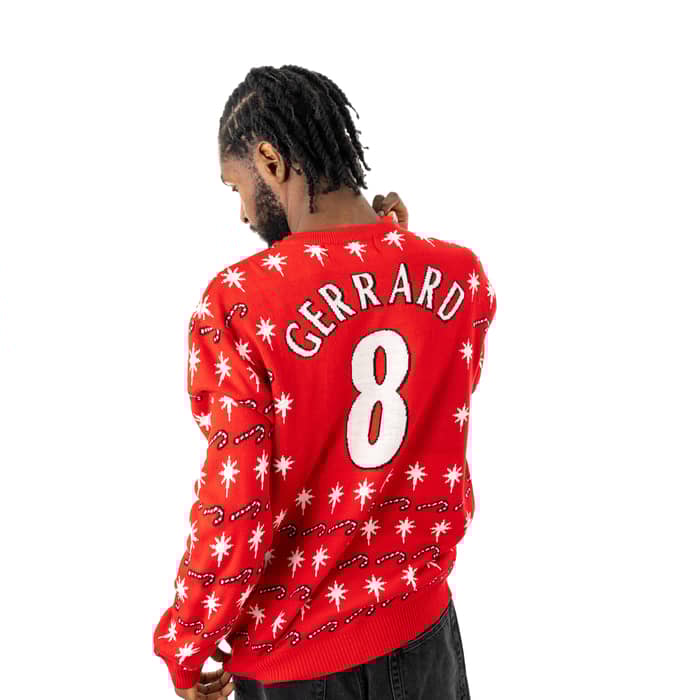 Gerrard #8 Five Gold Rings Christmas Jumper