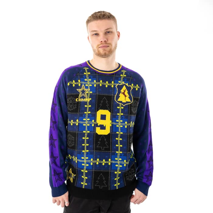 McCoist #9 Tartan Christmas Jumper