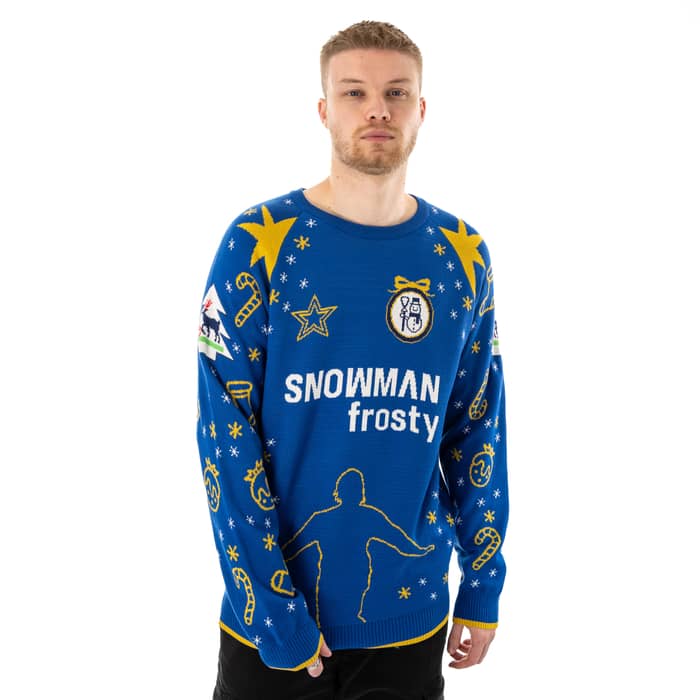 Drogba #15 Snowman Christmas Jumper