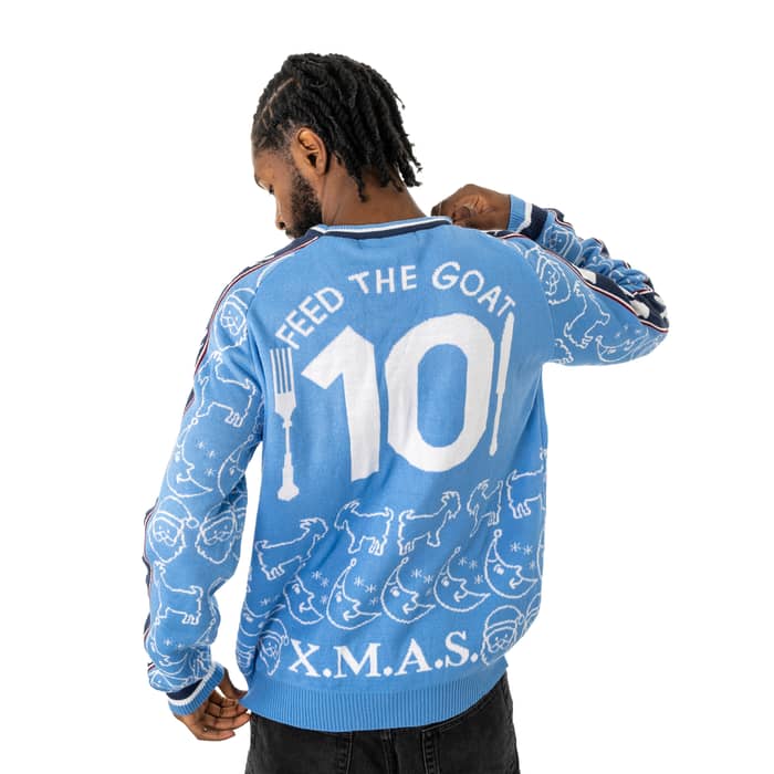 Feed the Goat #10 Christmas Jumper