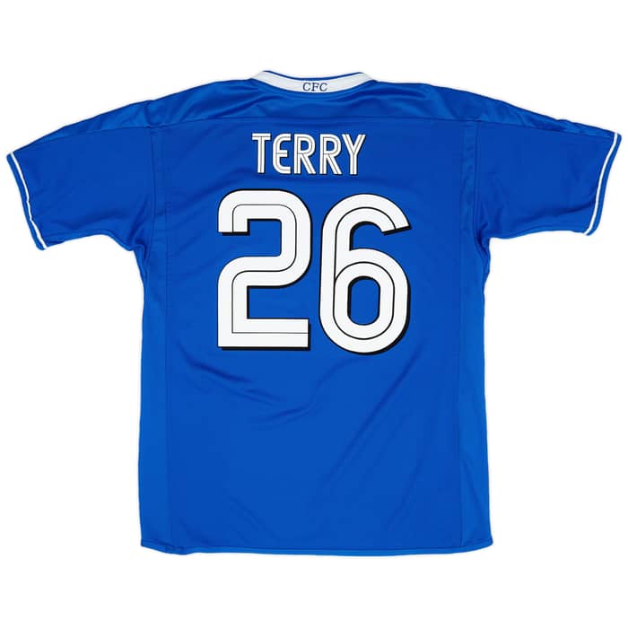 2003-05 Chelsea Home Shirt Terry #26