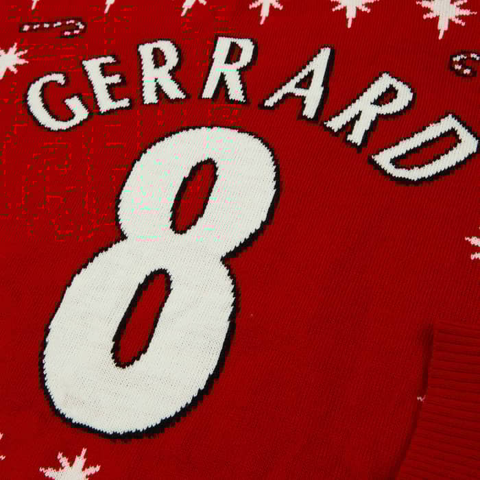 Gerrard #8 Five Gold Rings Christmas Jumper (KIDS) - PRE-ORDER