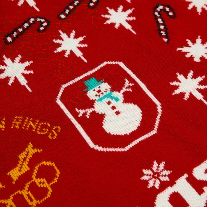 Gerrard #8 Five Gold Rings Christmas Jumper (KIDS) - PRE-ORDER