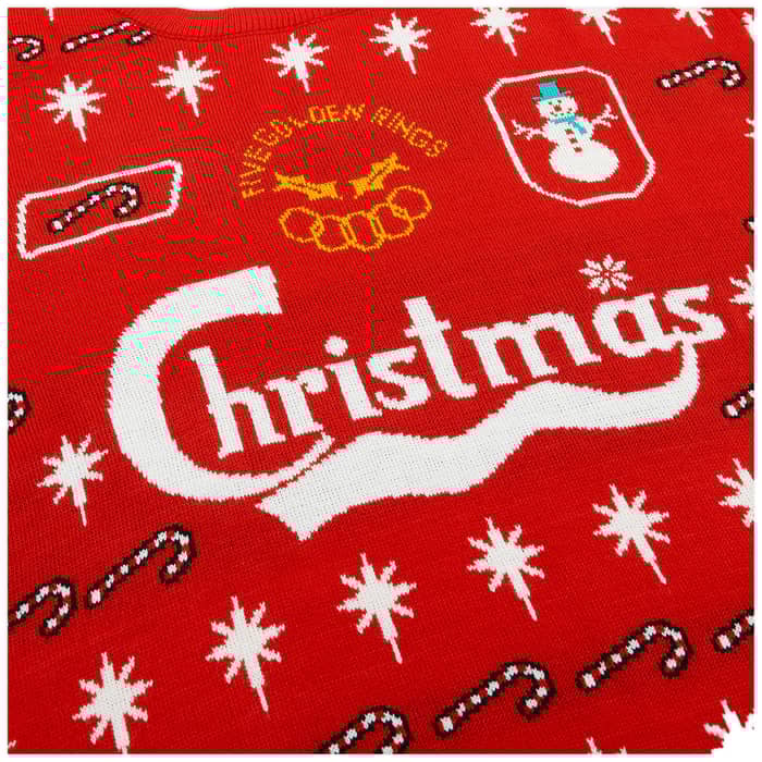 Gerrard #8 Five Gold Rings Christmas Jumper