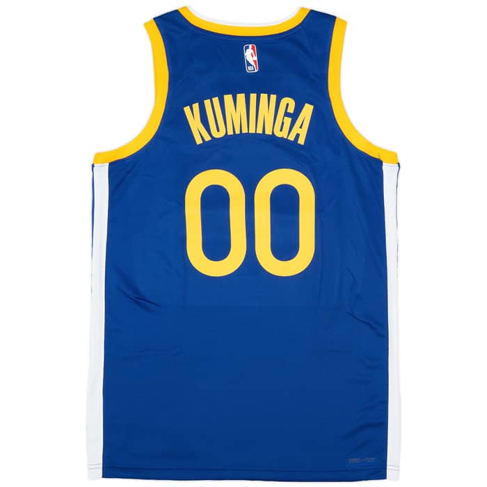 2021-24 Golden State Warriors Kuminga #00 Nike Swingman Away Jersey (M)