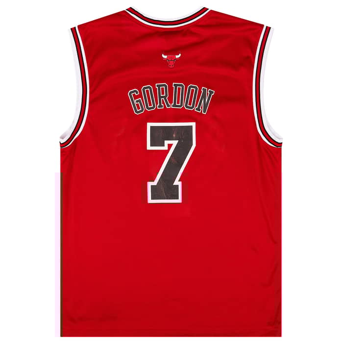 2006-09 Chicago Bulls Gordon #7 adidas Away Jersey (Very Good) L