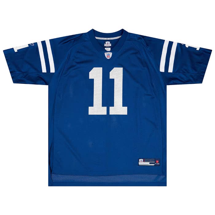 2007 Indianapolis Colts Gonzalez #11 Reebok On Field Home Jersey (Excellent) XXL