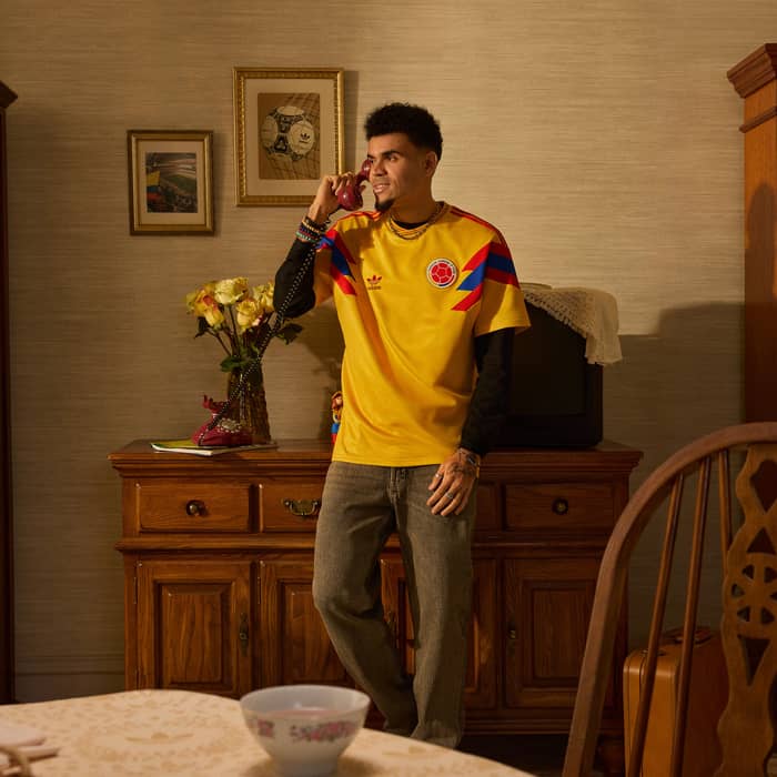 1990 Colombia adidas Originals Reissue Home Shirt #10