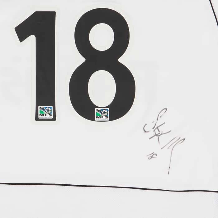 2003 Colorado Rapids Match Issue Signed Away Shirt Herdsman #18
