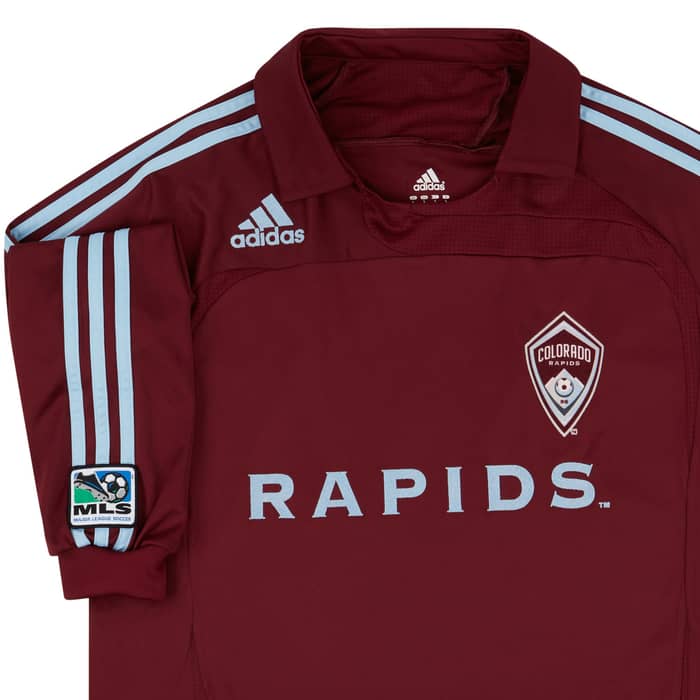 2007 Colorado Rapids Match Issue Signed Home L/S Shirt Prideaux #6