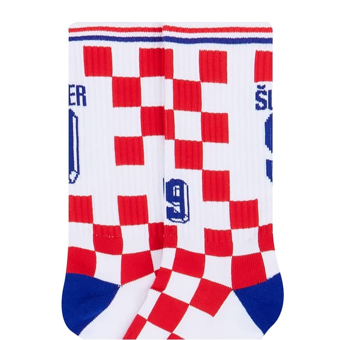 1996-98 Croatia Å uker #9 Home Crew Socks