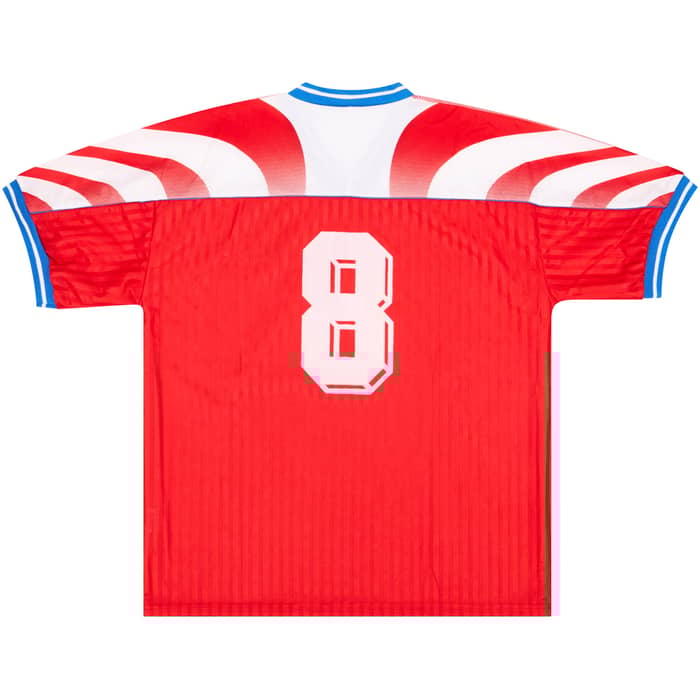 1995-96 Czech Republic Match Issue Home Shirt #8