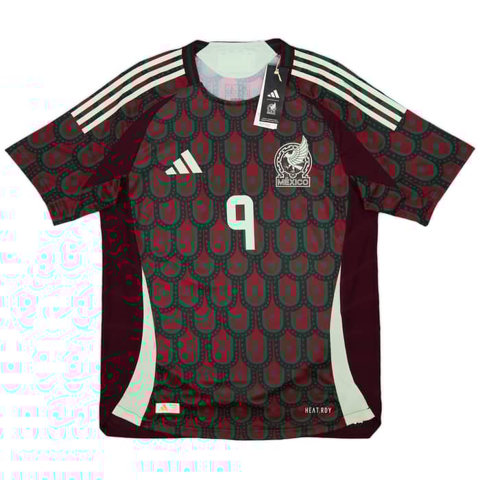 2024-25 Mexico Authentic Home Shirt Raul #9