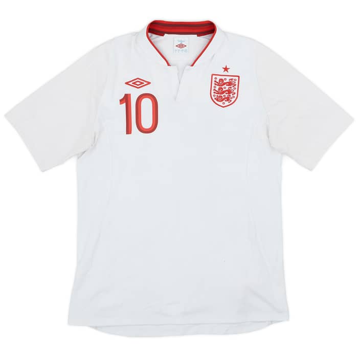 2012-13 England Home Shirt Rooney #10 - 7/10 - (L)