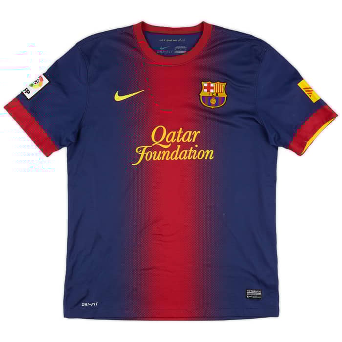 2012-13 Barcelona Home Shirt Messi #10 - 8/10 - (M)