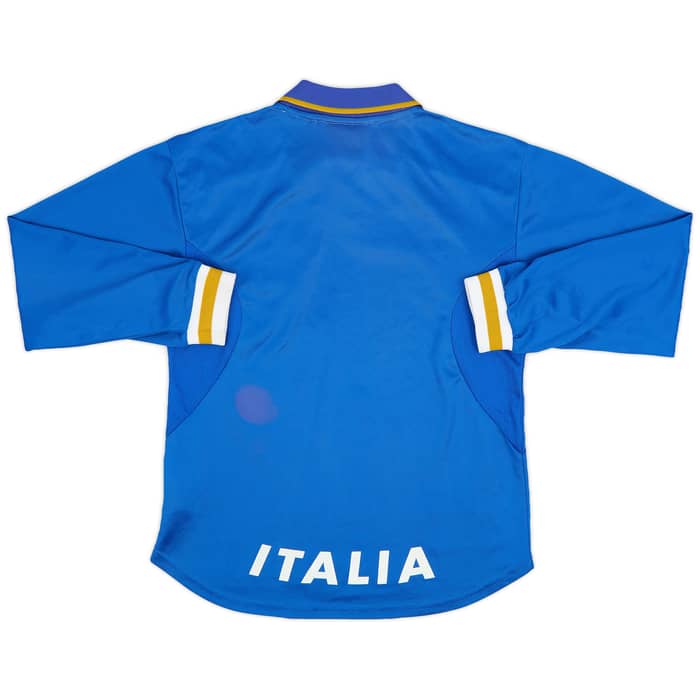 1996-97 Italy Home L/S Shirt - 9/10 - (L.Boys)
