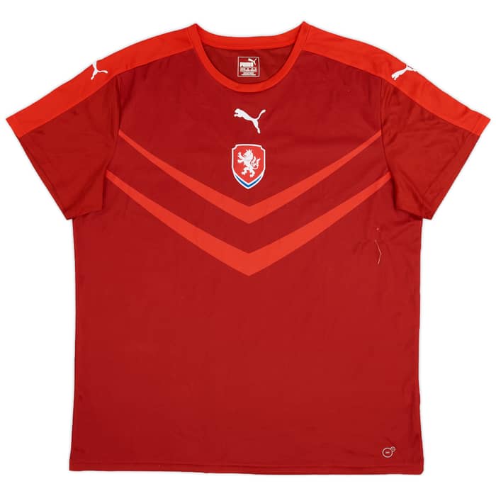 2016-18 Czech Republic Home/Training Shirt - 8/10 - (XXL)