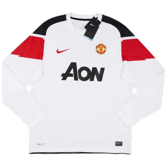 2010-12 Manchester United Away L/S Shirt Berbatov #9 (L)