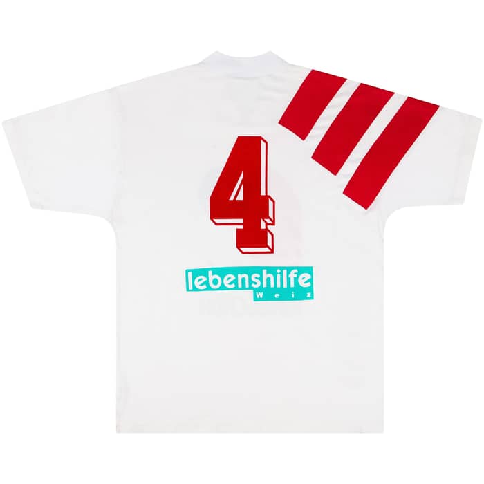 1992-94 adidas Template Shirt #4 - 6/10 - (XL)