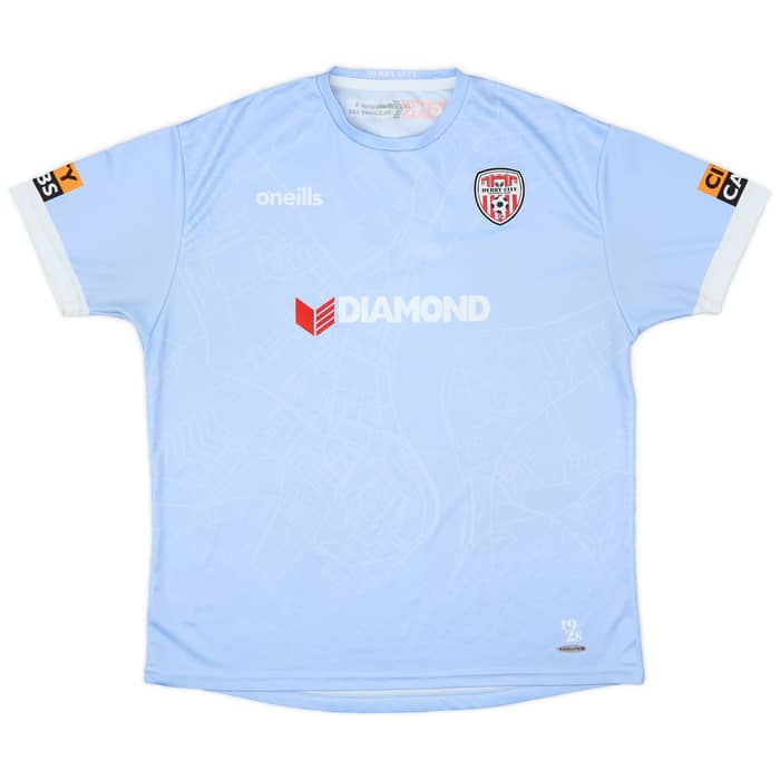 2022-23 Derry City Away Shirt - 8/10 - (3XL)